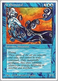 Air Elemental - Summer Magic - Magic: The Gathering card
