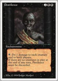 Pestilence - Summer Magic - Magic: The Gathering card