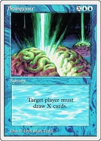 Braingeyser - Summer Magic - Magic: The Gathering card