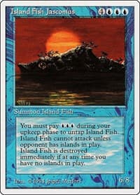 Island Fish Jasconius - Summer Magic - Magic: The Gathering card