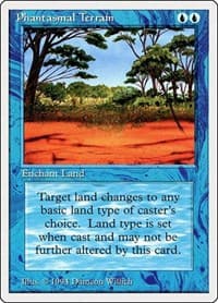 Phantasmal Terrain - Summer Magic - Magic: The Gathering card