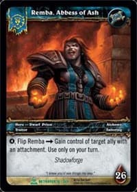 Remba, Abbess of Ash - Servants of the Betrayer - WoW card