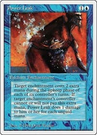 Power Leak - Summer Magic - Magic: The Gathering card
