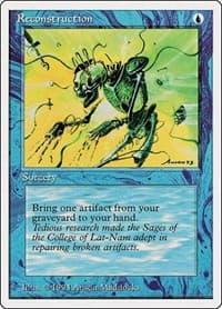 Reconstruction - Summer Magic - Magic: The Gathering card