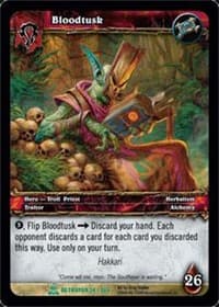 Bloodtusk - Servants of the Betrayer - WoW card