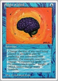 Sleight of Mind - Summer Magic - Magic: The Gathering card