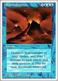 Volcanic Eruption - Summer Magic - Magic: The Gathering card