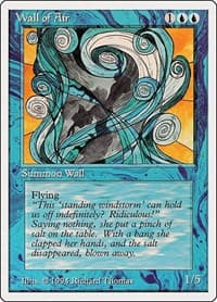 Wall of Air - Summer Magic - Magic: The Gathering card