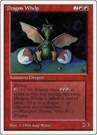 Dragon Whelp - Summer Magic - Magic: The Gathering card
