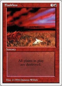 Flashfires - Summer Magic - Magic: The Gathering card