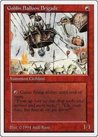 Goblin Balloon Brigade - Summer Magic - Magic: The Gathering card