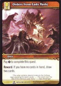 Orders From Lady Vashj - Servants of the Betrayer - WoW card