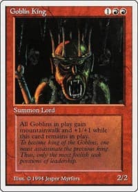 Goblin King - Summer Magic - Magic: The Gathering card