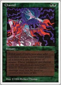 Channel - Summer Magic - Magic: The Gathering card