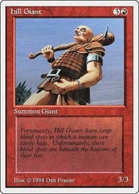 Hill Giant - Summer Magic - Magic: The Gathering card
