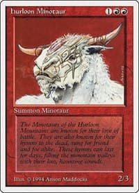 Hurloon Minotaur - Summer Magic - Magic: The Gathering card