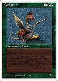 Cockatrice - Summer Magic - Magic: The Gathering card