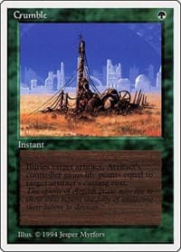 Crumble - Summer Magic - Magic: The Gathering card