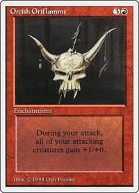 Orcish Oriflamme - Summer Magic - Magic: The Gathering card