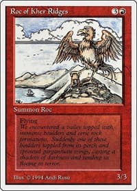Roc of Kher Ridges - Summer Magic - Magic: The Gathering card