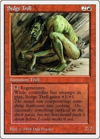 Sedge Troll - Summer Magic - Magic: The Gathering card