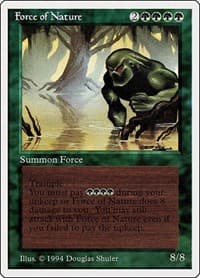 Force of Nature - Summer Magic - Magic: The Gathering card