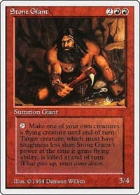 Stone Giant - Summer Magic - Magic: The Gathering card
