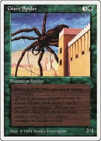 Giant Spider - Summer Magic - Magic: The Gathering card
