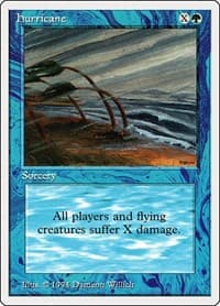 Hurricane - Summer Magic - Magic: The Gathering card