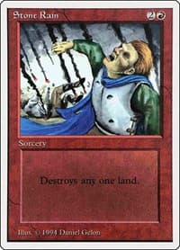 Stone Rain - Summer Magic - Magic: The Gathering card