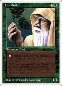 Ley Druid - Summer Magic - Magic: The Gathering card