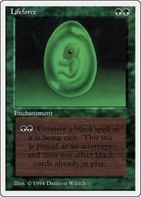 Lifeforce - Summer Magic - Magic: The Gathering card