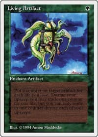 Living Artifact - Summer Magic - Magic: The Gathering card