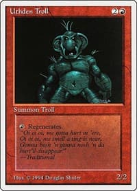 Uthden Troll - Summer Magic - Magic: The Gathering card