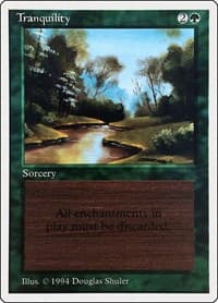 Tranquility - Summer Magic - Magic: The Gathering card