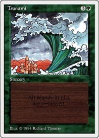 Tsunami - Summer Magic - Magic: The Gathering card