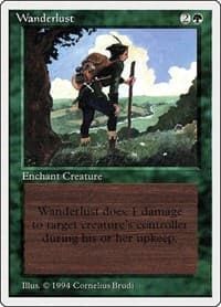 Wanderlust - Summer Magic - Magic: The Gathering card