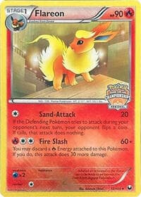 Flareon - 12/108 (Regional Championships) - League & Championship Cards - Pokemon card