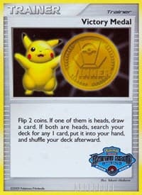 Victory Medal - 2008-2009 (Battle Road Spring) - League & Championship Cards - Pokemon card