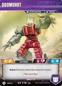 Doomshot - Titan Masters Attack - Transformers TCG card