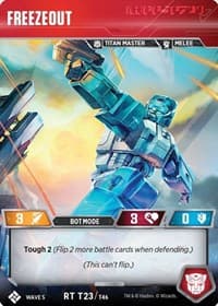 Freezeout - Titan Masters Attack - Transformers TCG card