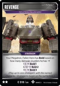 Revenge - Titan Masters Attack - Transformers TCG card
