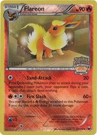Flareon - 12/108 (Regional Championships) [Staff] - League & Championship Cards - Pokemon card