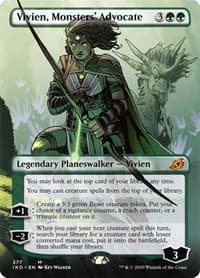 Vivien, Monsters' Advocate (Borderless) - Ikoria: Lair of Behemoths - Magic: The Gathering card