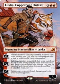 Lukka, Coppercoat Outcast (Borderless) - Ikoria: Lair of Behemoths - Magic: The Gathering card