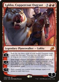 Lukka, Coppercoat Outcast - Ikoria: Lair of Behemoths - Magic: The Gathering card