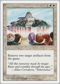 Dust to Dust - Fifth Edition - Magic: The Gathering card