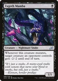 Zagoth Mamba - Ikoria: Lair of Behemoths - Magic: The Gathering card