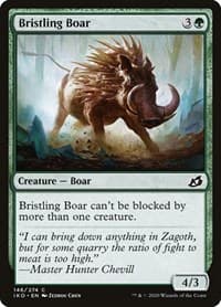 Bristling Boar - Ikoria: Lair of Behemoths - Magic: The Gathering card