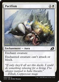 Pacifism - Ikoria: Lair of Behemoths - Magic: The Gathering card